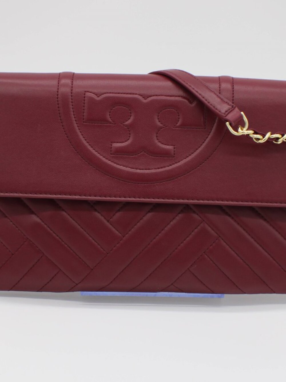 Tory Burch Alexa Leather Clutch